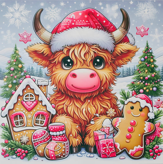Baby Gingerbread Cow