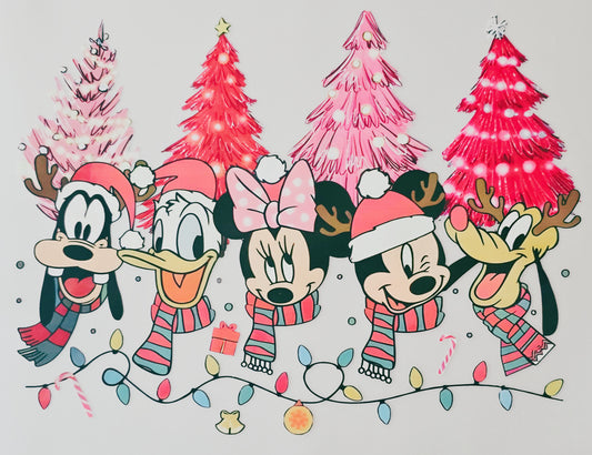 Pink Mickey & Friends