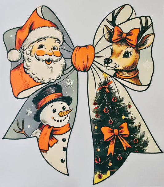 Santa & Friends Bow