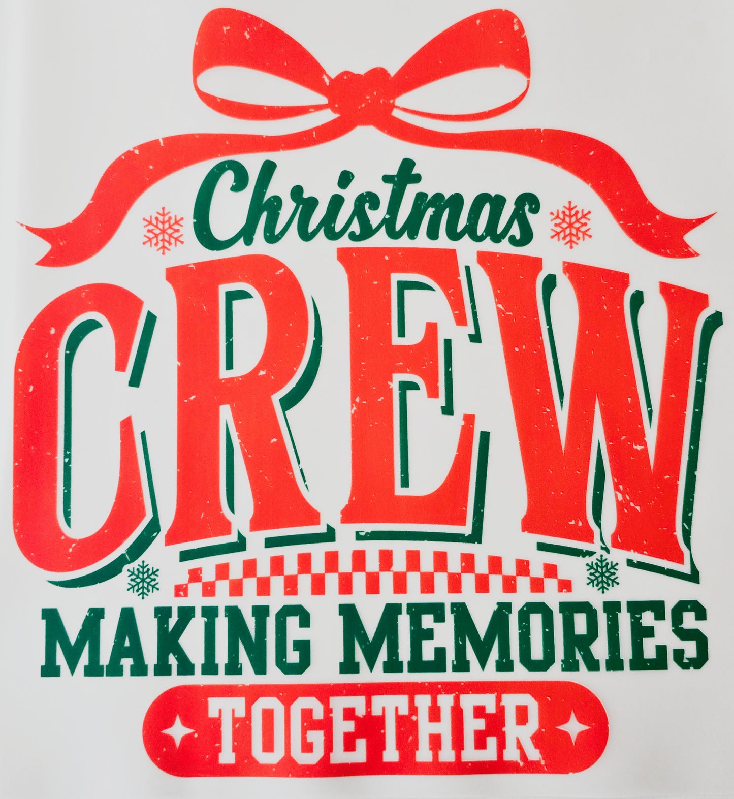 Christmas Crew Making Memories Together