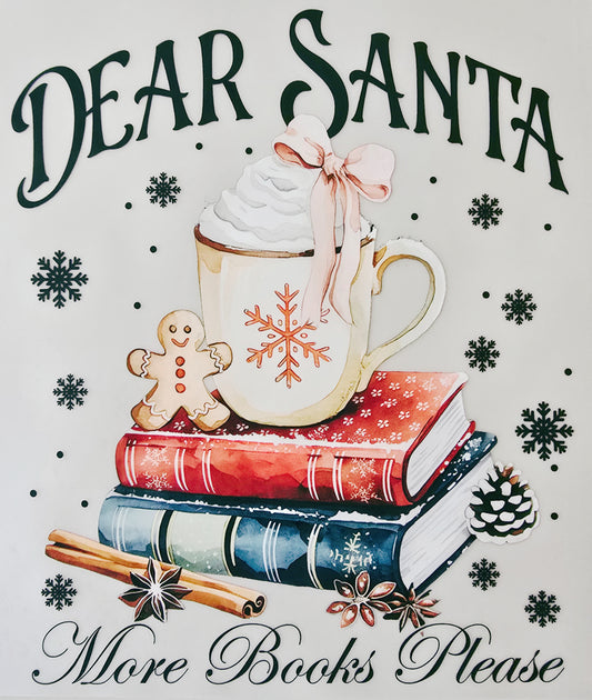 Dear Santa More Books Please