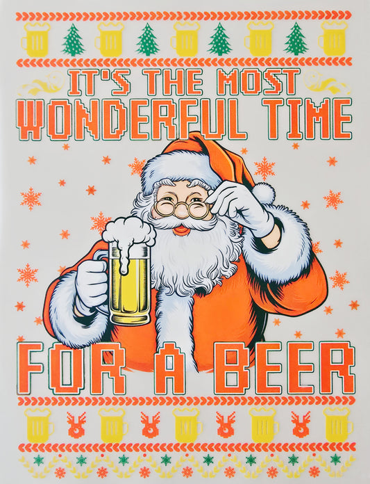 Santa It's the Most Wonderful Time for a Beer