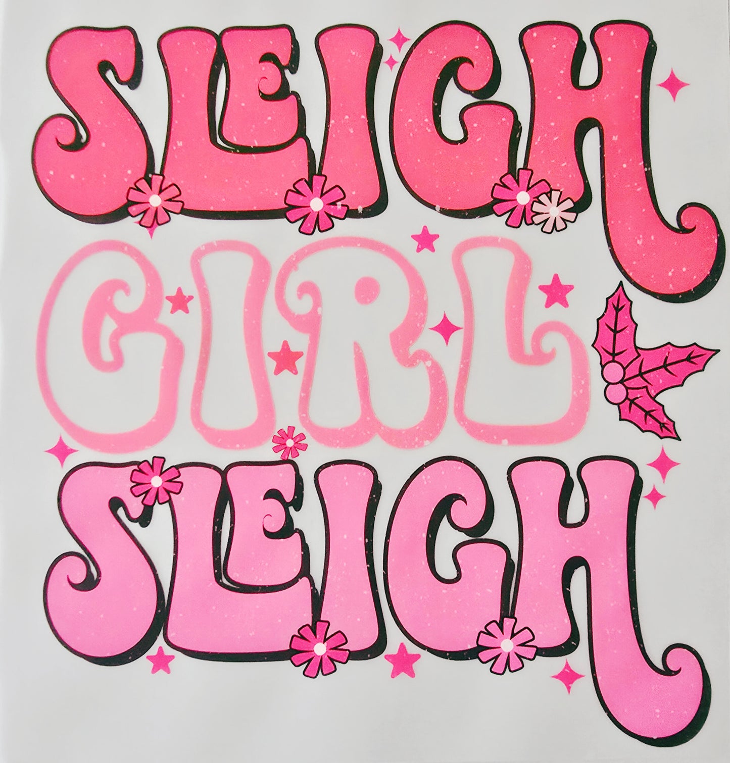 Pink Sleigh Girl Sleigh