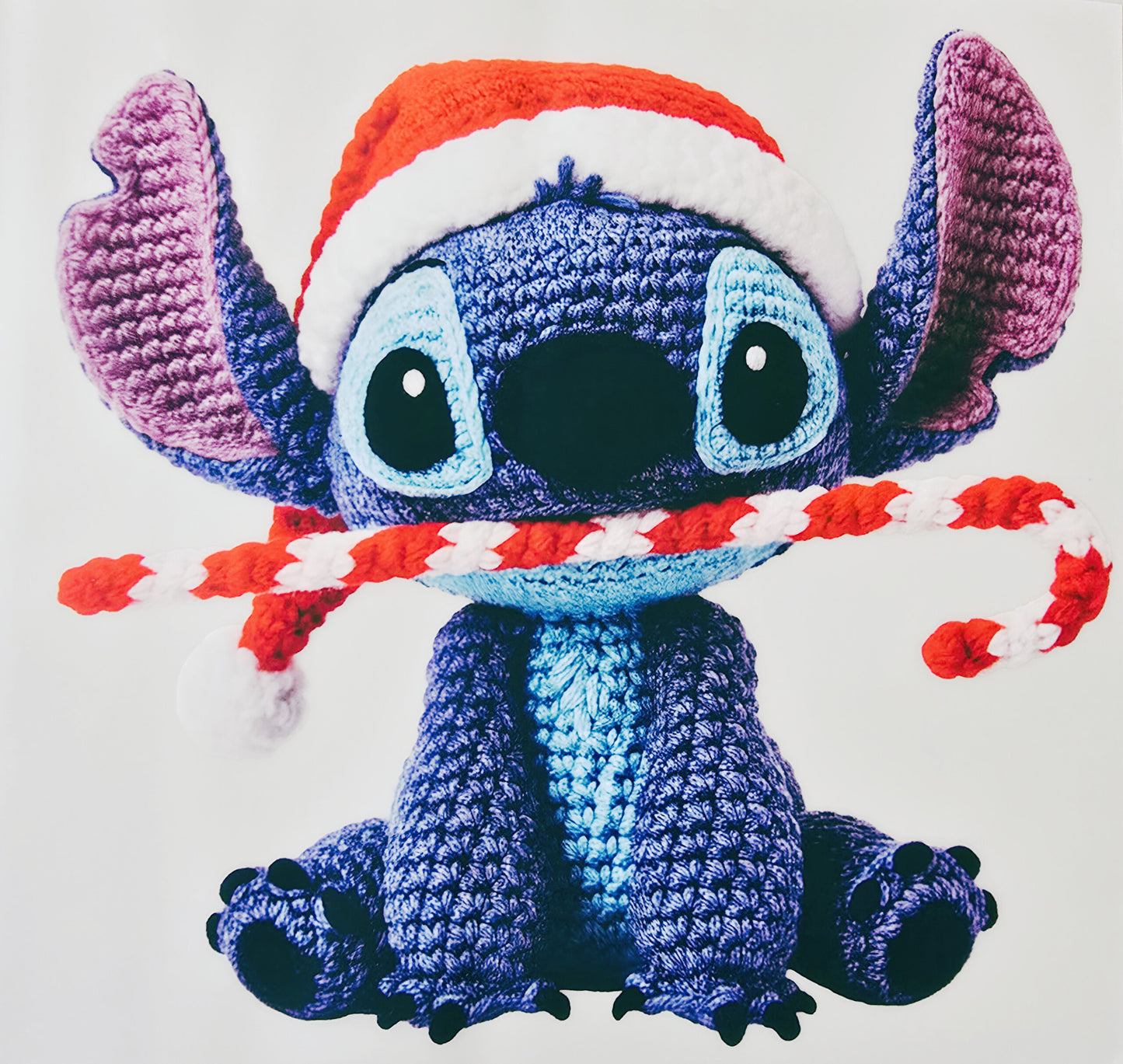 Stitch with Candy Cane