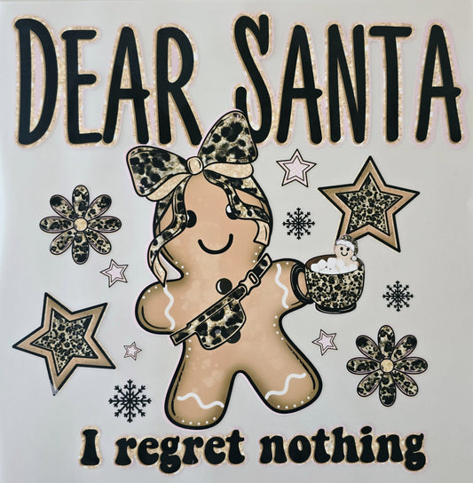 Gingerbread Dear Santa