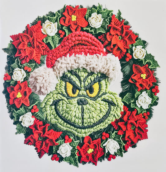 Grinch Wreath