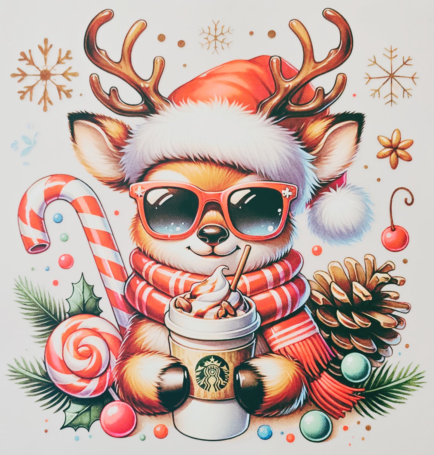 Starbucks Reindeer