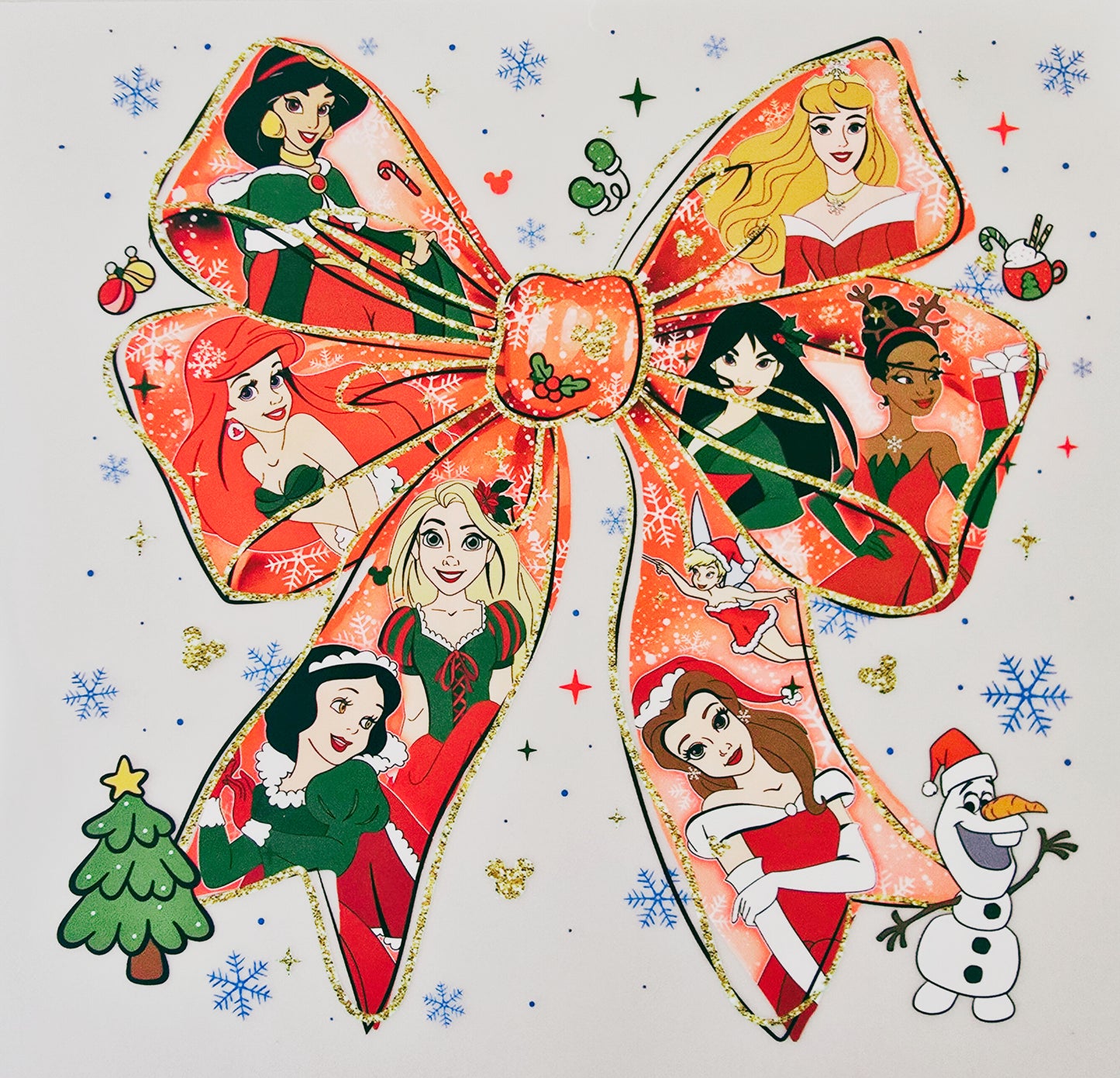 Princess Christmas Bow