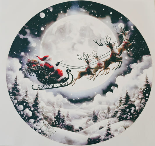 Santa and His Sleigh