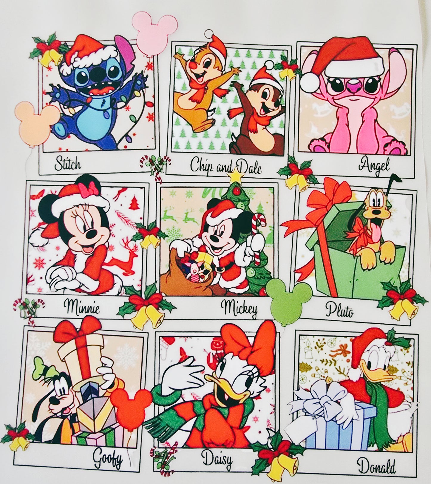 Christmas Disney Characters