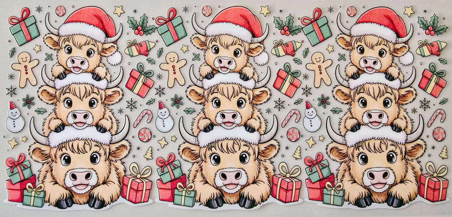 Christmas Cows