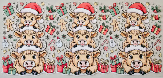 Christmas Cows