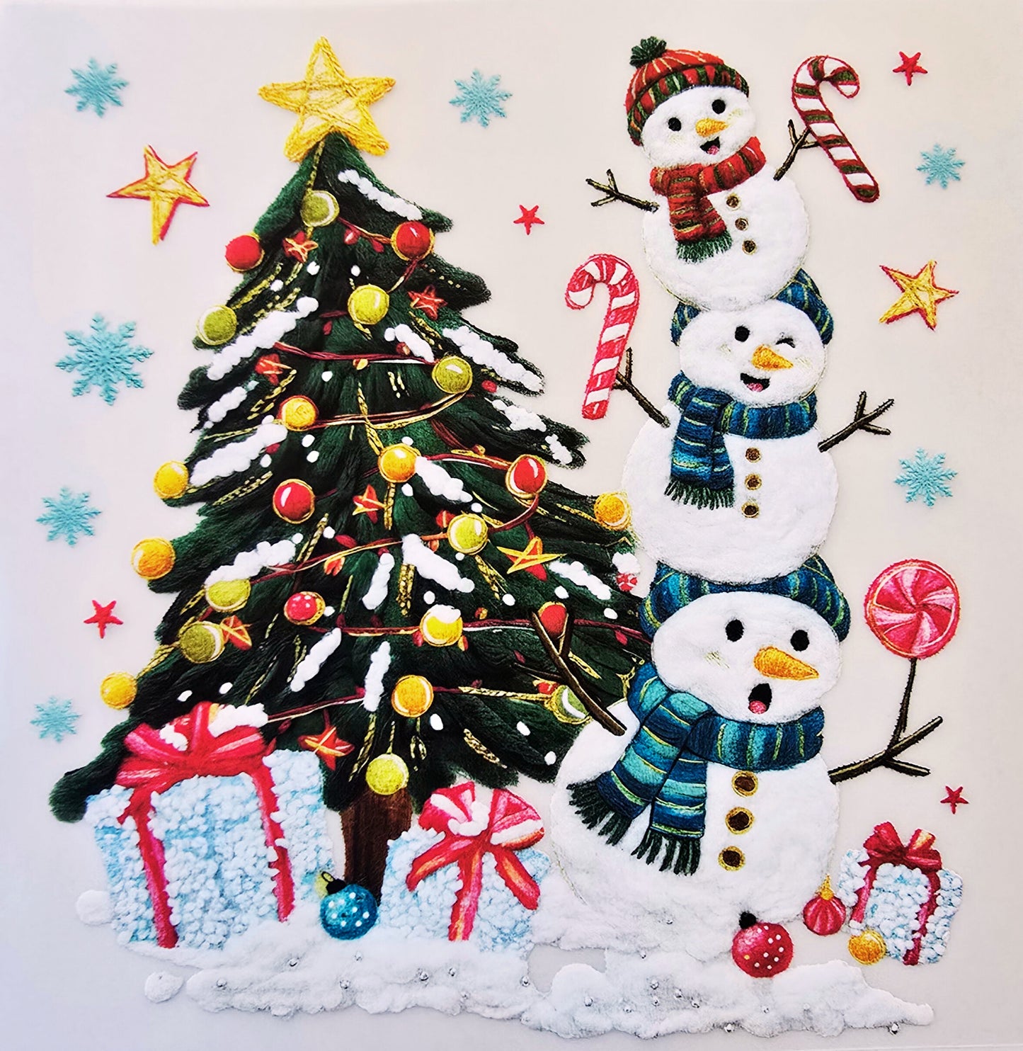 Falling Snowmen & Christmas Tree (Kids)