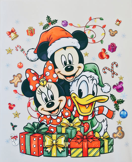 Mickey, Minnie & Donald