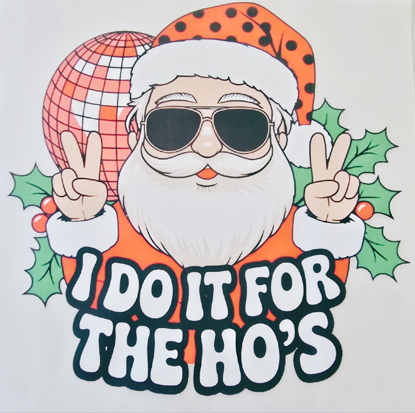 Santa I Do it for the Ho's
