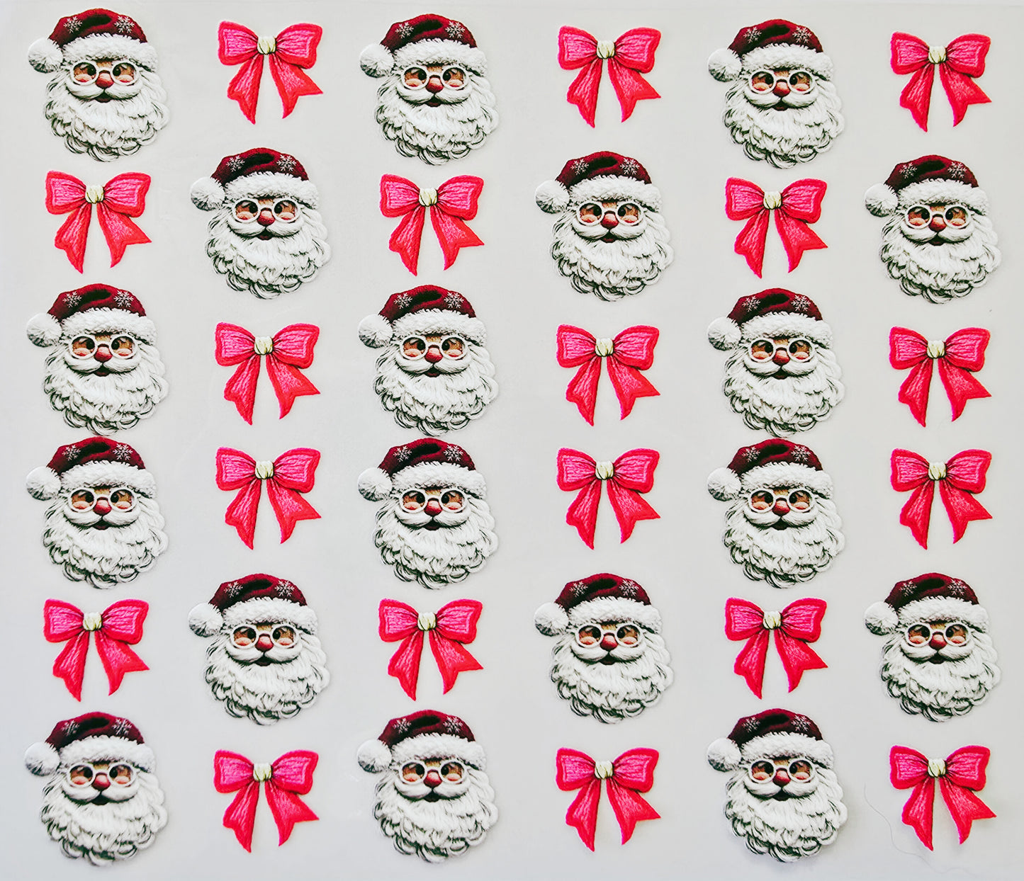 20oz Santa with Bows