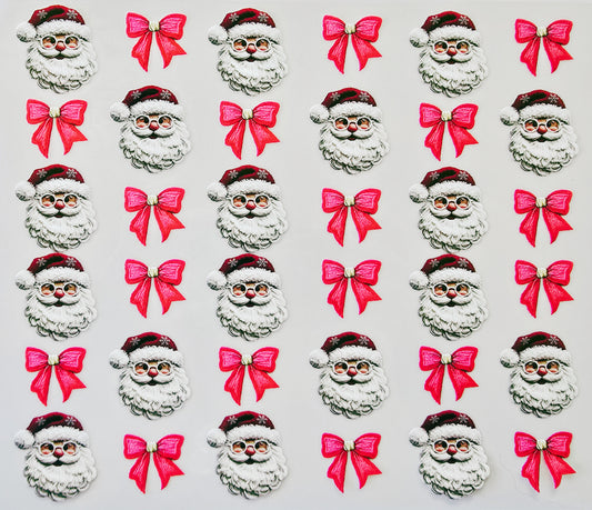 20oz Santa with Bows