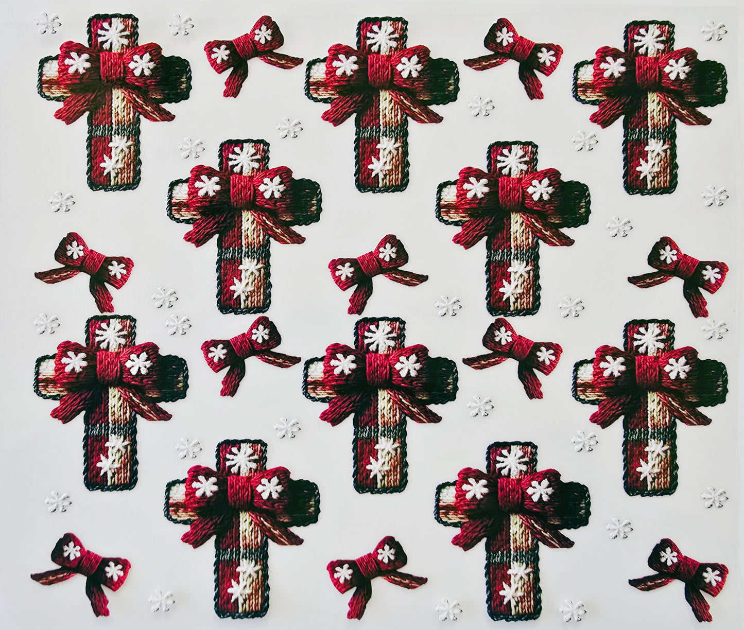 20oz Christmas Cross