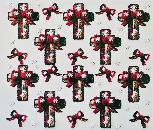 20oz Christmas Cross