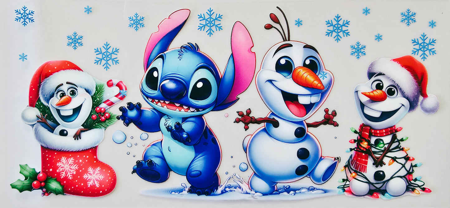 Christmas Stitch & Olaf