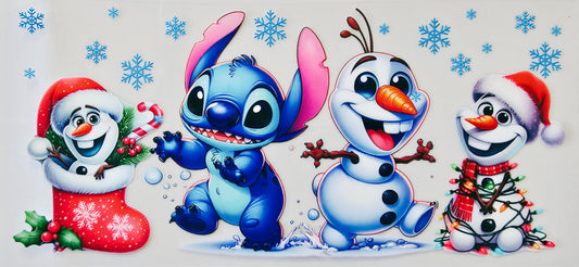 Christmas Stitch & Olaf