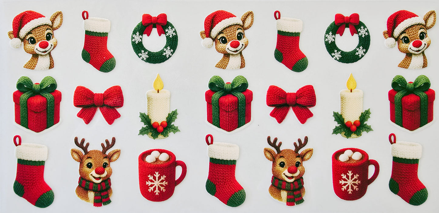 Christmas Reindeer & Stockings