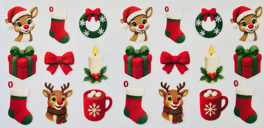 Christmas Reindeer & Stockings