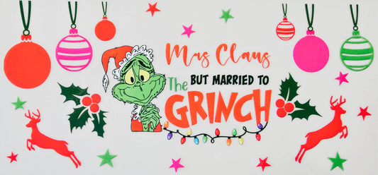 Mrs. Claus but Married to the Grinch
