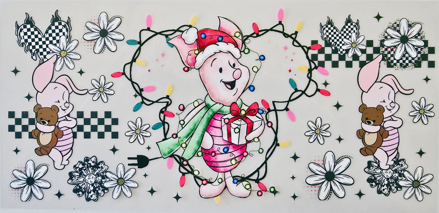 Christmas Lights Piglet