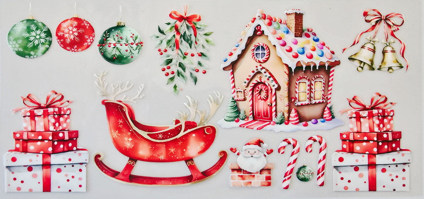 Gingerbread House & Sleigh