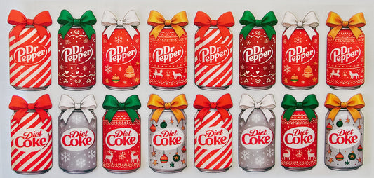 Christmas Dr Pepper & Coke