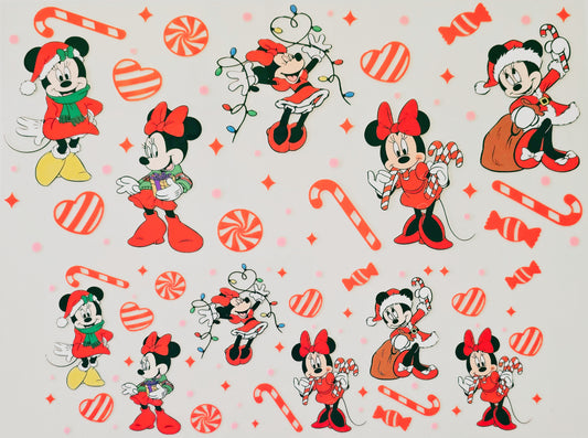 40oz Minnie Mouse Christmas