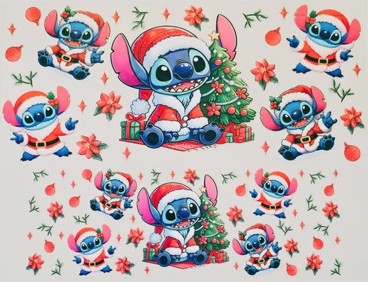 40oz Christmas Stitch