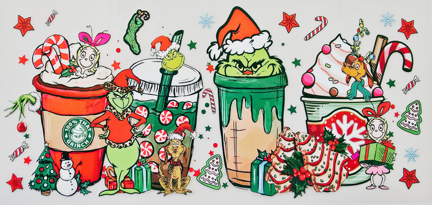 The Grinch Drinks