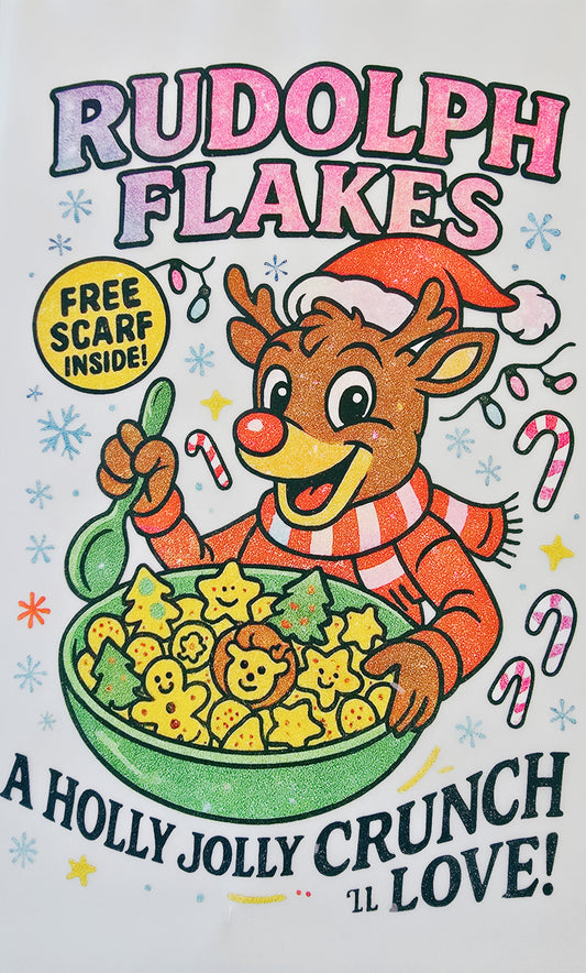 Neon Colored Rudolph Flakes
