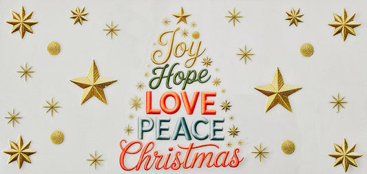 Joy Hope Love Peace Christmas