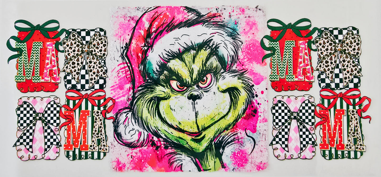 Christmas Grinch Mama