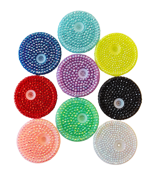 Rhinestone Colored Lids