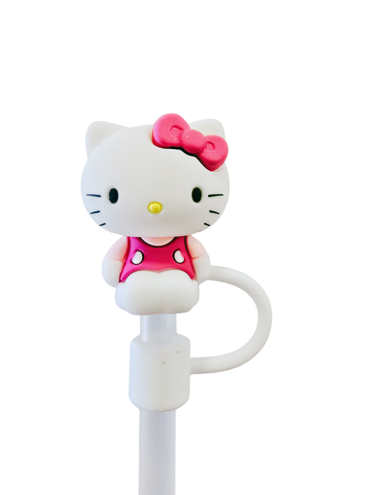 3D Hello Kitty & Friends Straw Toppers