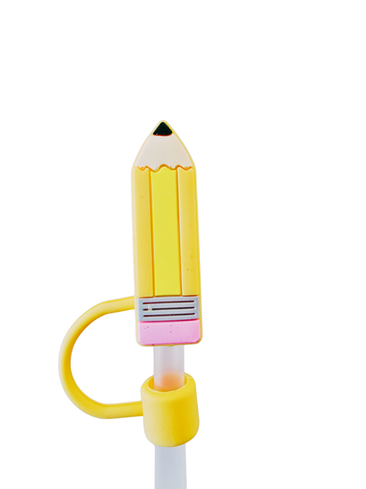 3D Education Straw Toppers