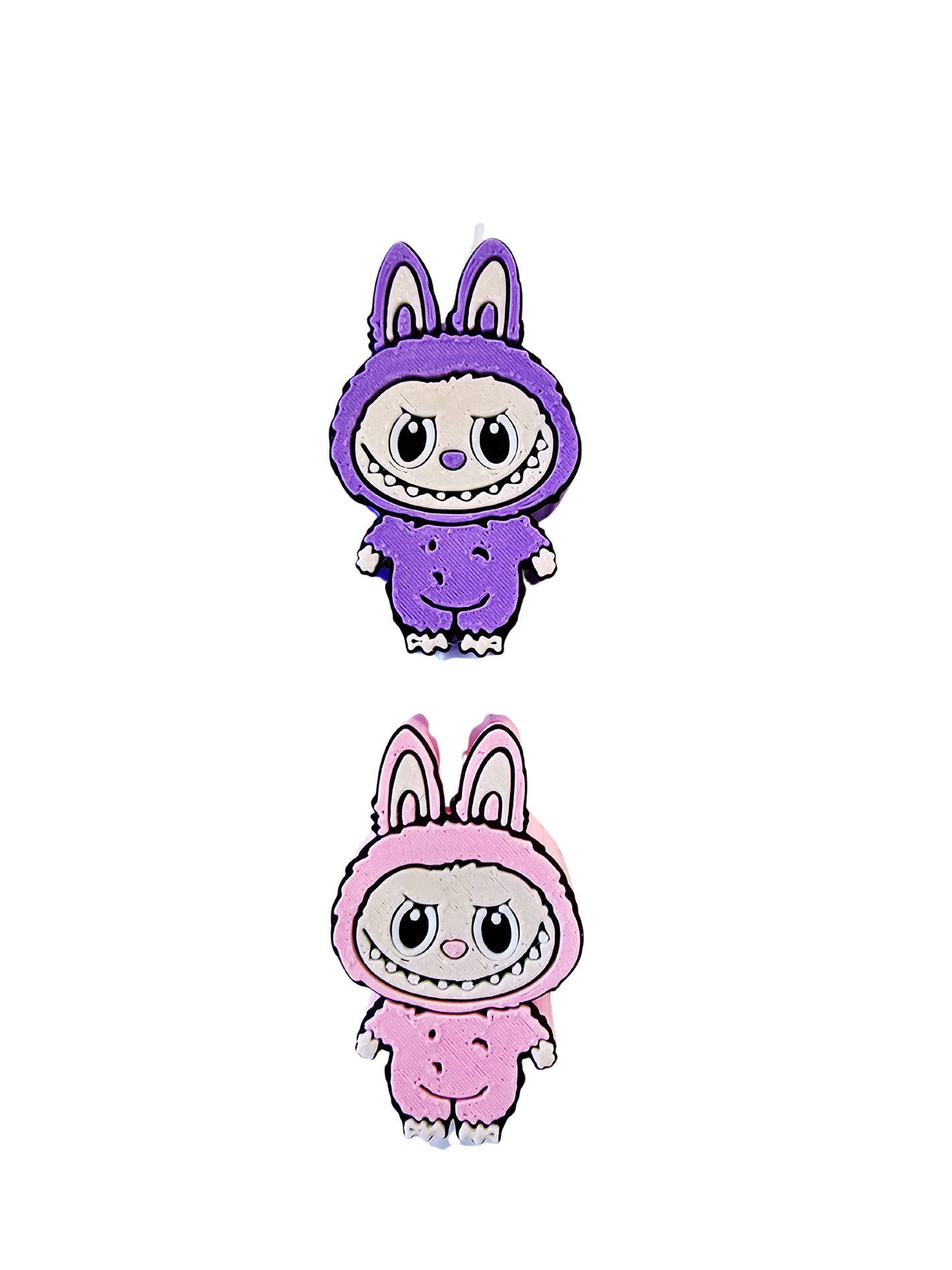 3D Labubu Straw Toppers
