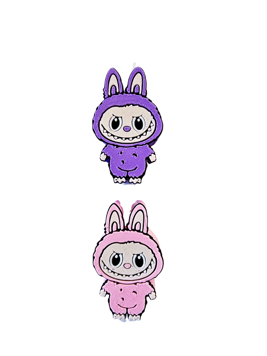 3D Labubu Straw Toppers