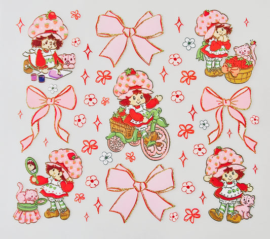 Strawberry Shortcake Bows