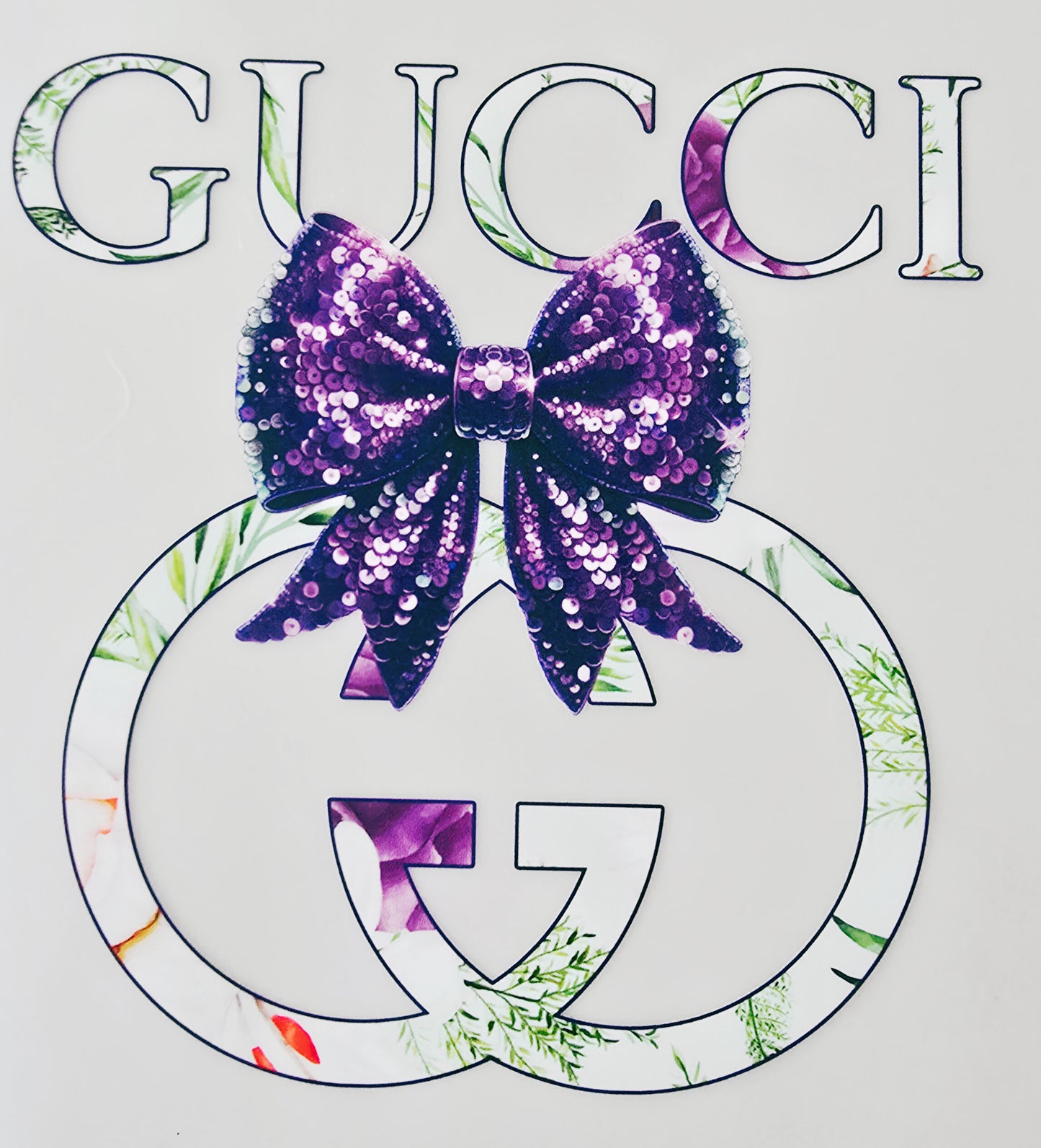 Purple Bow Gucci