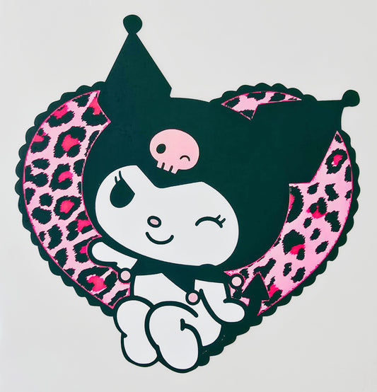 Leopard Print Kuromi