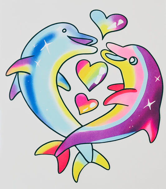 Lisa Frank Dolphins