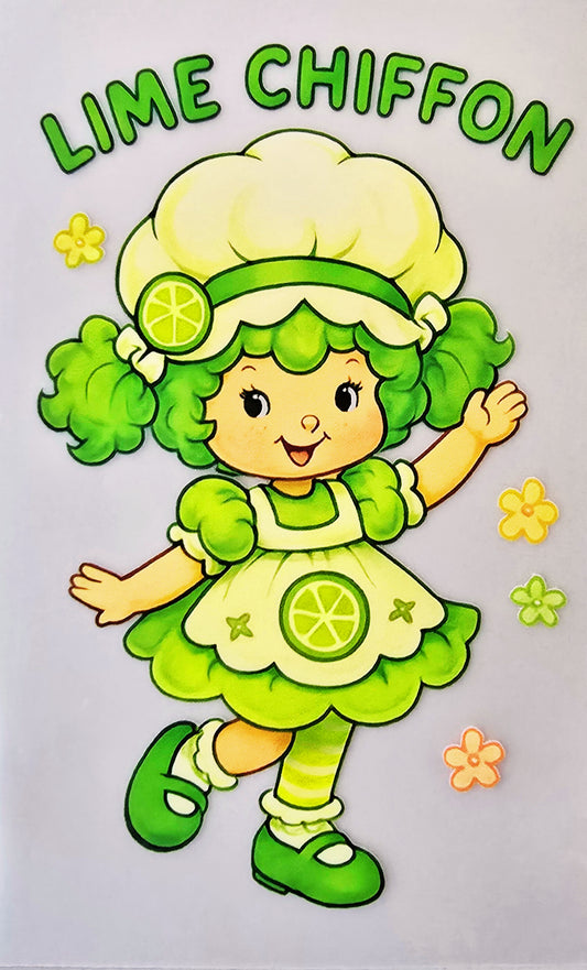 Lime Chiffon Girl