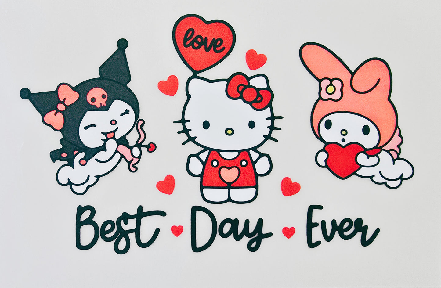 Hello Kitty, Kuromi & Melody