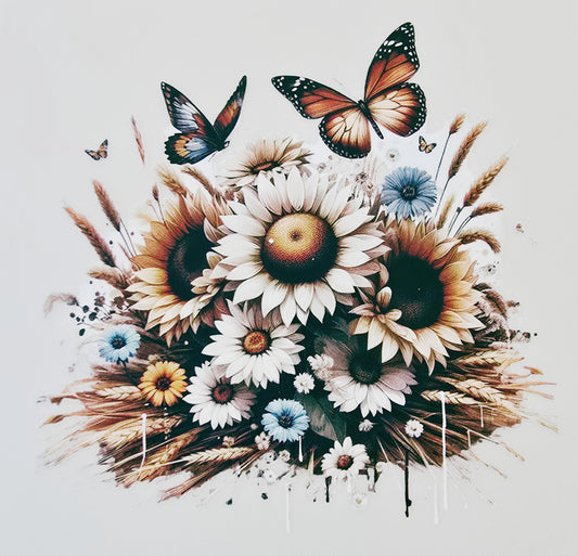 Flowers & Butterflies