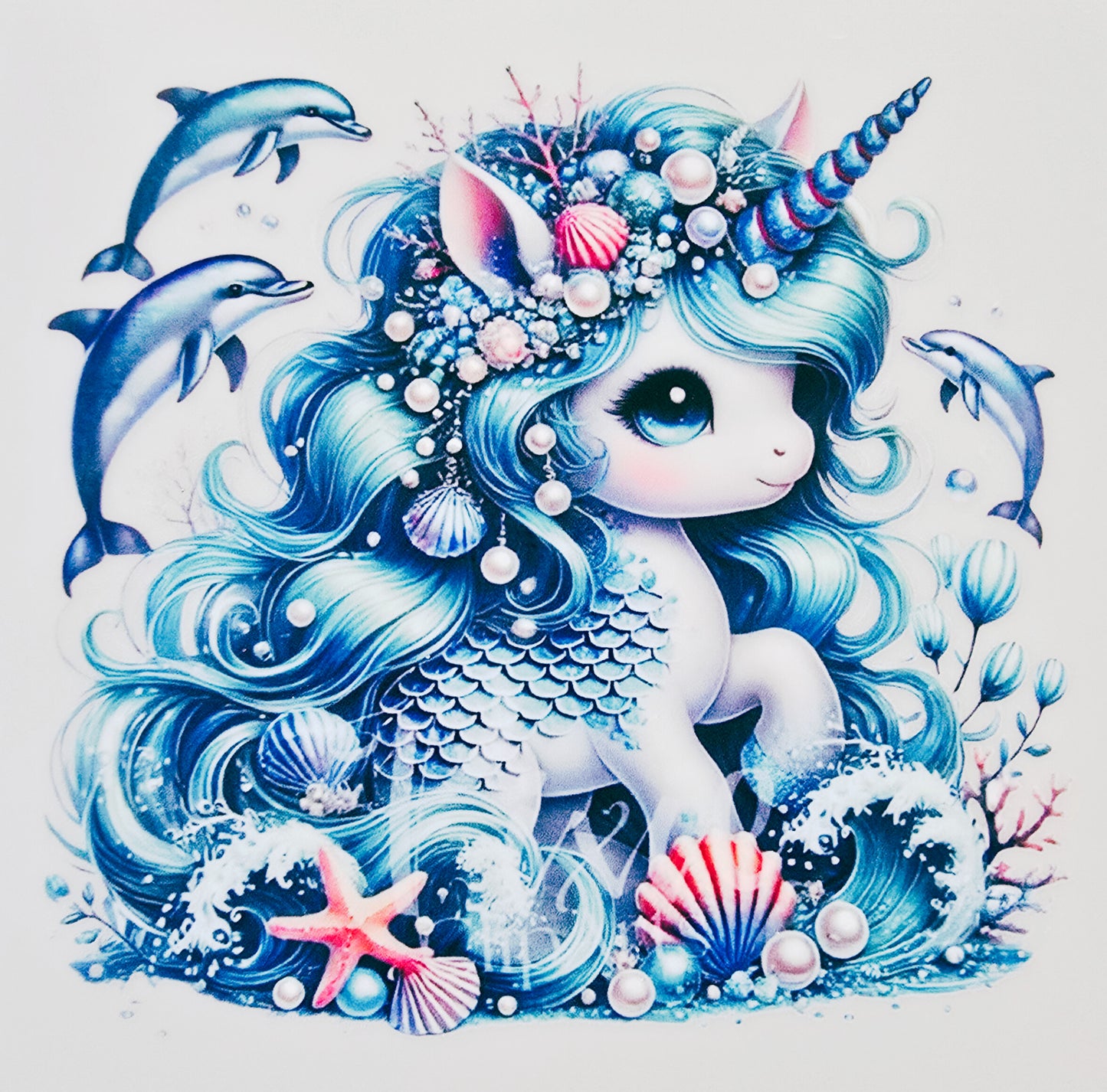 Blue Dolphin Unicorn